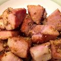 はに333's cooksnap of when they made おつまみに！角切りハムの粒マスタード炒め.
