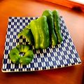 azbjbn's cooksnap of when they made ピーマンのぬか漬け.
