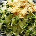 もこりこ's cooksnap of when they made カリカリいか天と大根の千切りサラダ.
