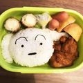 y_u♡'s cooksnap of when they made キャラ弁 クレヨンしんちゃん.