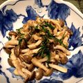 たまゴン♪'s cooksnap of when they made レンジ1分半！しめじ青ねぎごまぽん酢和え.