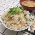 ねこ神様's cooksnap of when they made 食材3つで簡単！豚バラ肉の炊き込みごはん.
