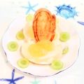 ももちゃんのれしぴ's cooksnap of when they made ホイップ直立不動うなぎパイトースト！.