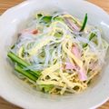 kyoporon54's cooksnap of when they made 春雨サラダ.