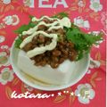 こたらパッド's cooksnap of when they made 簡単！アレンジ♪納豆マヨ冷奴♡.