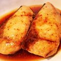 ☆りずてんばんぼ☆'s cooksnap of when they made 鰤のポン酢マスタードソースがけ〜★.
