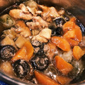 sarada1929's cooksnap of when they made 簡単和食に♪鶏むね肉と玉蒟蒻と椎茸の煮物.