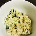 hajime00's cooksnap of when they made [幼児食]キャベツと海苔の納豆和え.