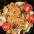 やみっぺ's cooksnap of when they made うまうま！和風肉みそのっけうどん☆.