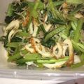 アピナス's cooksnap of when they made 簡単！めんつゆで小松菜とちくわのおひたし.