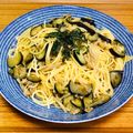 Asato★'s cooksnap of when they made ナスとエノキのみりん醤油パスタ.