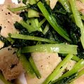 クック6IIYZY☆'s cooksnap of when they made 豚肉と小松菜の味噌ペッパー炒め.