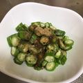 みりん調味料's cooksnap of when they made オクラを生で.