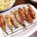 らすかるぽねる's cooksnap of when they made オクラと生ハムの天ぷら.