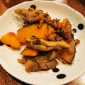 むーみっと's cooksnap of when they made 捨てないで！南瓜の皮と挽肉炒め.