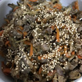 Tentsuma's cooksnap of when they made 美味しく作ろ♪【牛と根菜の炒り煮】簡単よ.