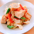 ☆３匹の子ぶた☆'s cooksnap of when they made 簡単♪厚揚げとキャベツのごま味噌和え.