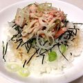 R★Hママ♥'s cooksnap of when they made 火を使わない☆簡単カニツナ丼.