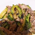 おおかなぼぅ's cooksnap of when they made ゴーヤとなすの味噌炒め.