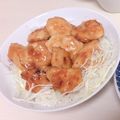 lts721's cooksnap of when they made 鶏胸肉のピリ辛照りマヨ丼♡.