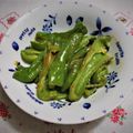 クッカーまさおちゃん's cooksnap of when they made 万願寺唐辛子のみそ炒め.