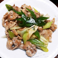 Ueda_ke's cooksnap of when they made 豚とねぎのオイスターソース炒め.