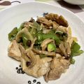 ⌘桃花⌘'s cooksnap of when they made 鶏モモ肉のオイマヨ炒め☆.