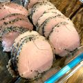 かんきっちゃん's cooksnap of when they made 鶏ハムより簡単♪豚ヒレ肉のハーブハム.