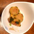 LuckyBerry's cooksnap of when they made ズッキーニのレンチン☆梅おかかポン酢和え.
