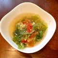 LuckyBerry's cooksnap of when they made すぐできる！トマトとレタスのかき玉スープ.