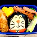 saaya☆'s cooksnap of when they made 簡単♪ドラえもん♪キャラ弁に♪おにぎり♪.