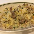 ゆいまーるん's cooksnap of when they made ぱぱっと！豚肉と大葉のチャーハン.