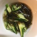 Rayryu123's cooksnap of when they made きゅうり入り★簡単もずく酢.