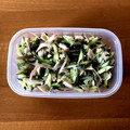 SoinLove's cooksnap of when they made ささみ、みょうが、しそのごま油香る酢の物.