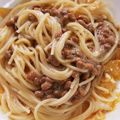 こまこま子's cooksnap of when they made 納豆ＬＯＶＥ❤さん自信作＊卵納豆パスタ＊.