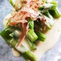 ♡こもれび♡'s cooksnap of when they made アスパラの味噌マヨネーズかけ.