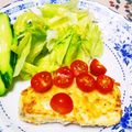 のり子のおかず♪'s cooksnap of when they made メカジキのチーズピカタ☆トマトソースがけ.