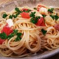 いまりん☆'s cooksnap of when they made トマトと生ハムの冷製パスタ 簡単.