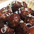 クックZETU4D☆'s cooksnap of when they made ☆甘酢が美味しい！肉だんごの甘酢あん.