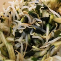 ゆうかれ's cooksnap of when they made もやしとわかめ、きゅうりの酢の物.