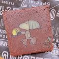 クックター's cooksnap of when they made スヌーピーのデコブラウニー.