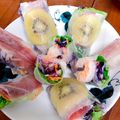 真理kitchen's cooksnap of when they made キウイの生春巻き.