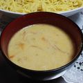 0shake00's cooksnap of when they made つけ麺のタレ　ちょい辛豆乳ゴマ味.