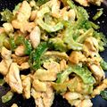 v♡まなみ♡v's cooksnap of when they made ゴーヤのカレーチーズ焼き.