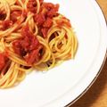 りんごぶどうばなな's cooksnap of when they made サンマルツァーノの絶品トマトソース!.