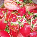 non♪tan♪'s cooksnap of when they made 酸っぱいもずく酢に☆もずくのトマト和え.