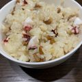 はかせ清's cooksnap of when they made タコと納豆のネバネバガーリックチャーハン.