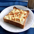 misatona's cooksnap of when they made 鮭フレークととろけるチーズのトースト.