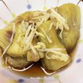 卵せんべい's cooksnap of when they made 焼き茄子の麺つゆ漬け.