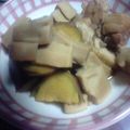 ｸﾏﾀﾞﾜ子's cooksnap of when they made さつまいもと鶏肉の甘辛煮.